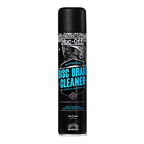 "Muc-Off Disc Brake Cleaner 400ml – Hochwirksamer, schnell trocknender Bremsenreiniger für Motorrad, pflegt Bremsbeläge & Rotoren