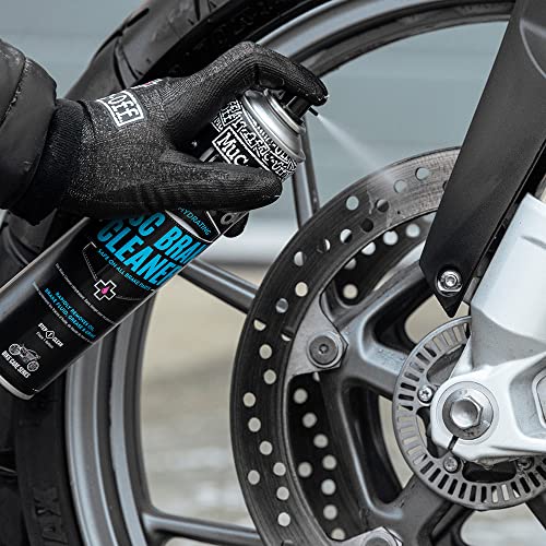 "Muc-Off Disc Brake Cleaner 400ml – Hochwirksamer, schnell trocknender Bremsenreiniger für Motorrad, pflegt Bremsbeläge & Rotoren