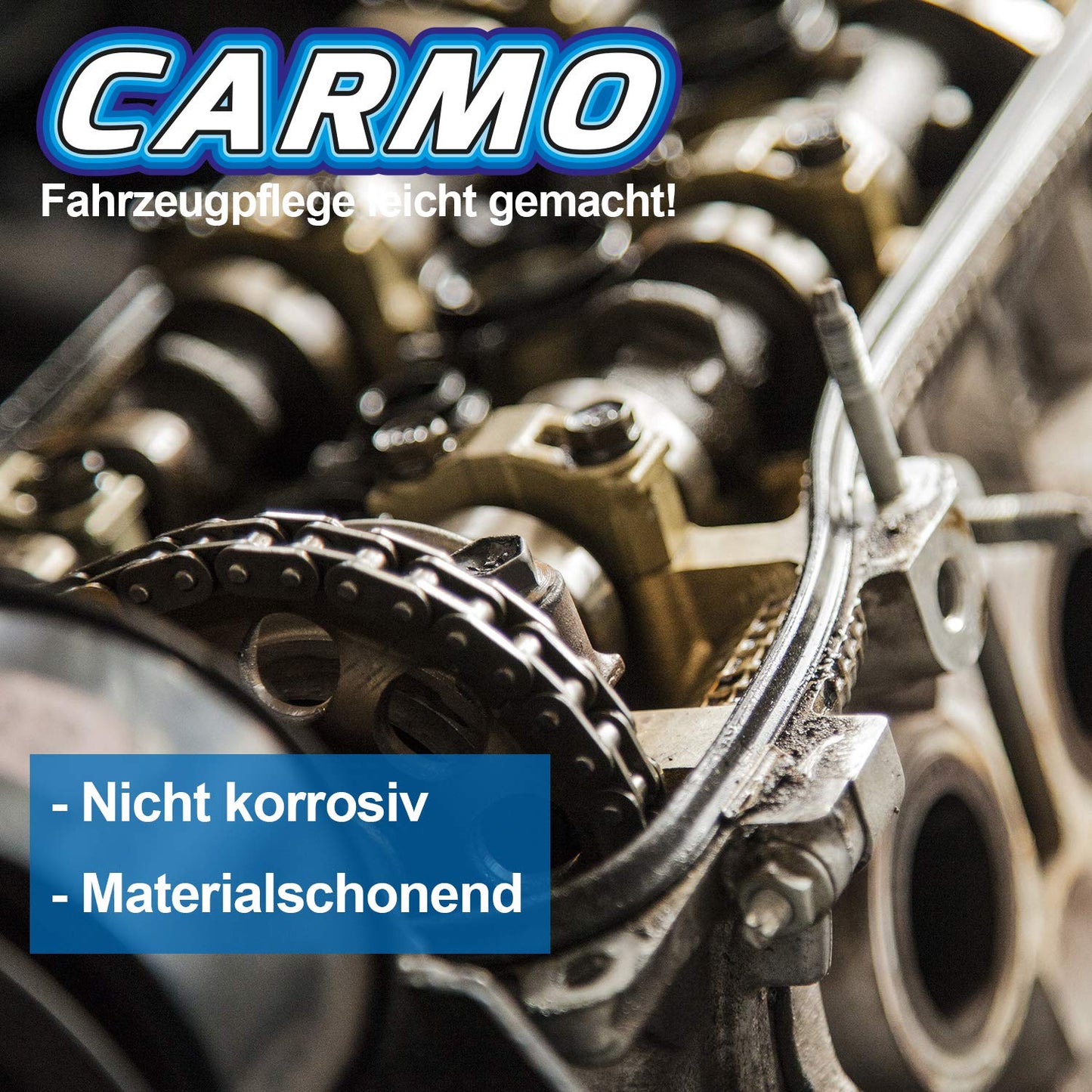 CARMO 12x Montagereiniger 500ml – Bremsenreiniger, acetonfrei, hohe Reinigungskraft, entfernt Öl, Fett, Bremsstaub & Ablagerungen