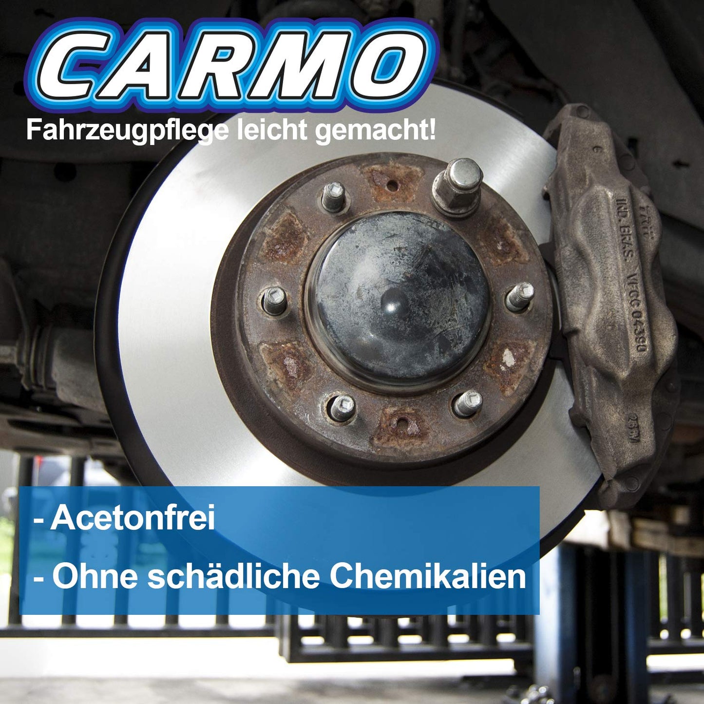 CARMO 12x Montagereiniger 500ml – Bremsenreiniger, acetonfrei, hohe Reinigungskraft, entfernt Öl, Fett, Bremsstaub & Ablagerungen